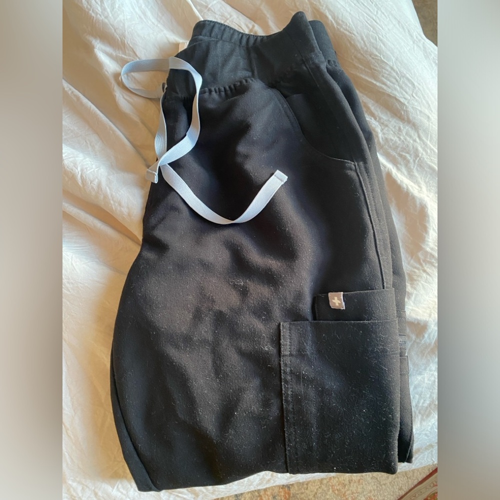 Figs High Waisted Black Women's Pants